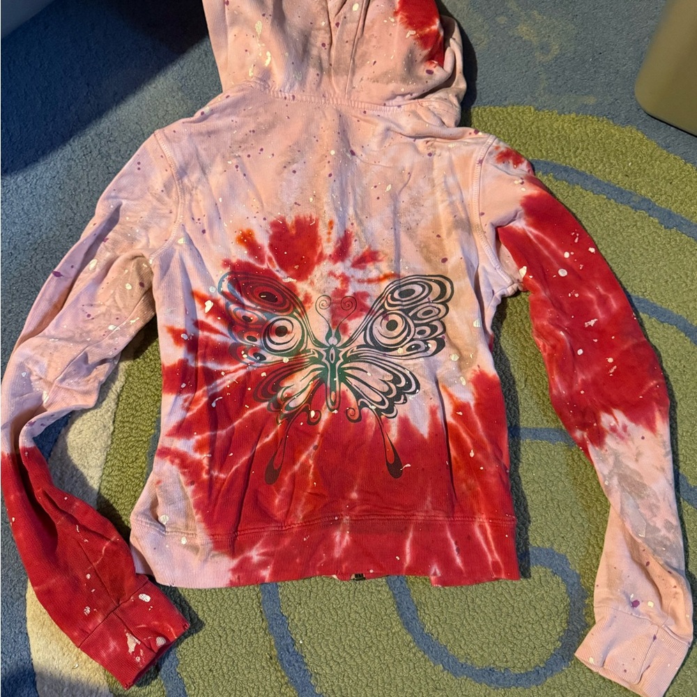 RARE GRAIL Tie-Dye Butterfly Sweatshirt